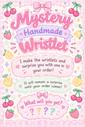 Mystery handmade Wristlet